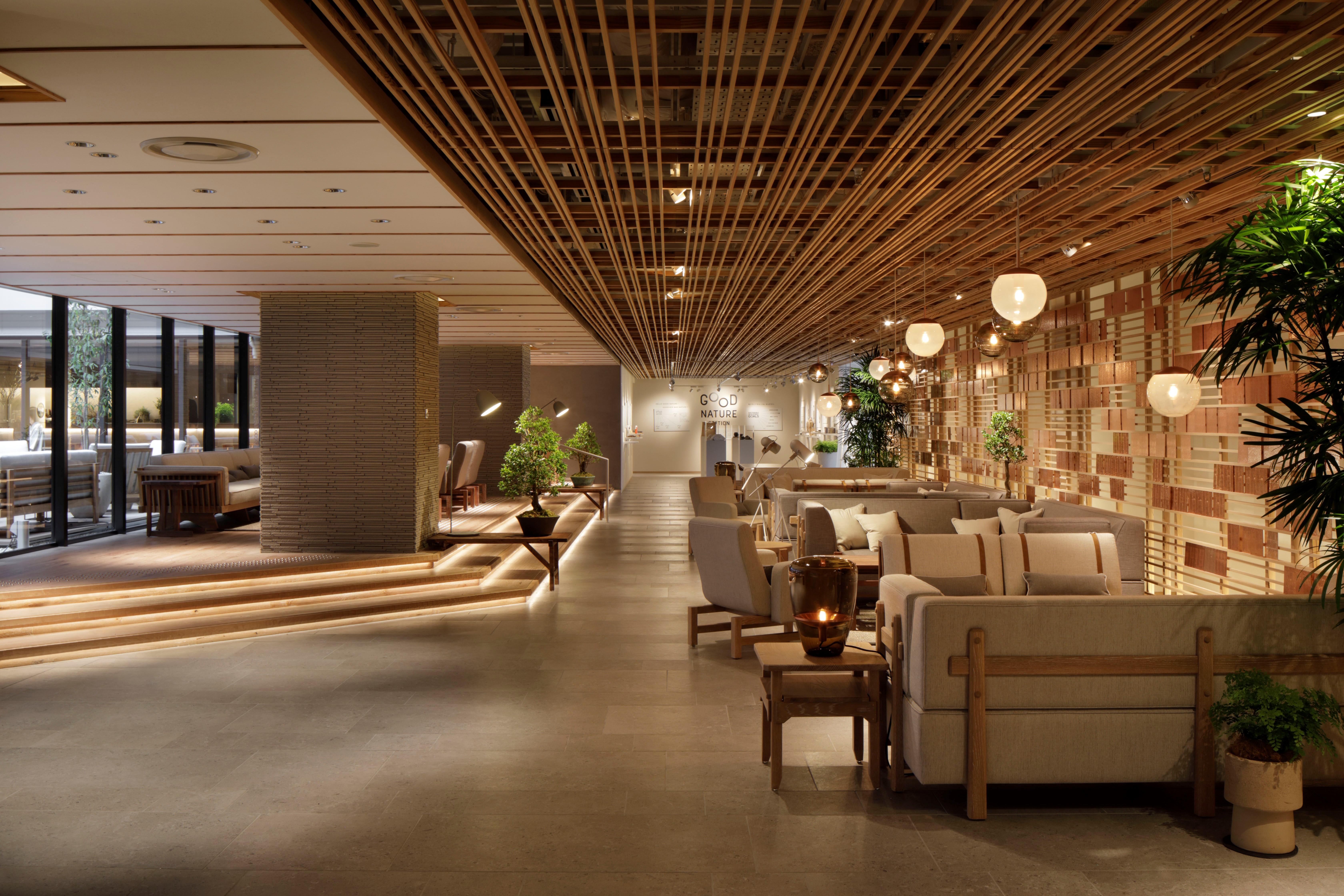 Good Nature Hotel Kyoto Exterior foto The interior of the lounge